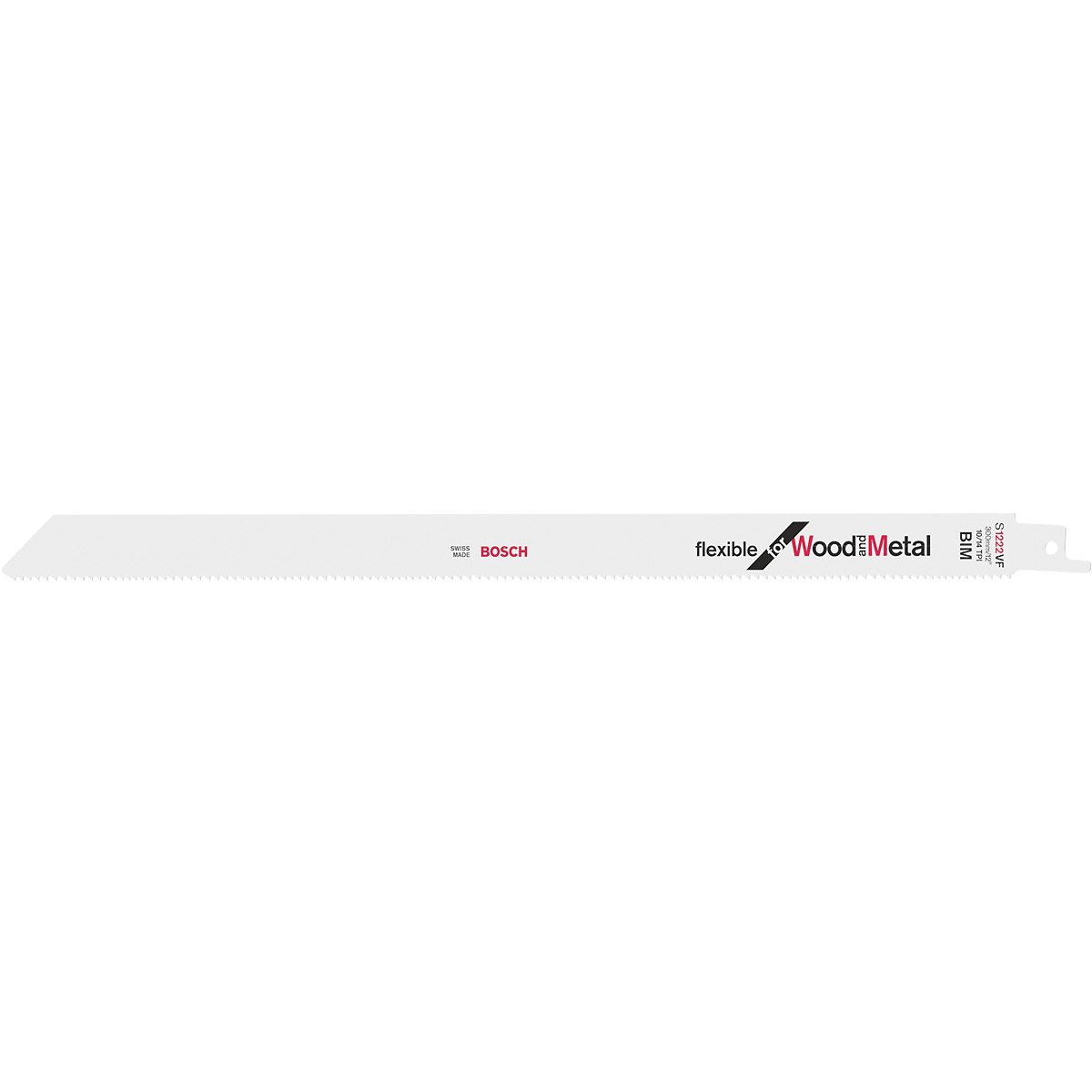 Bosch Säbelsägeblatt S 1222 VF, Flexible for Wood and Metal