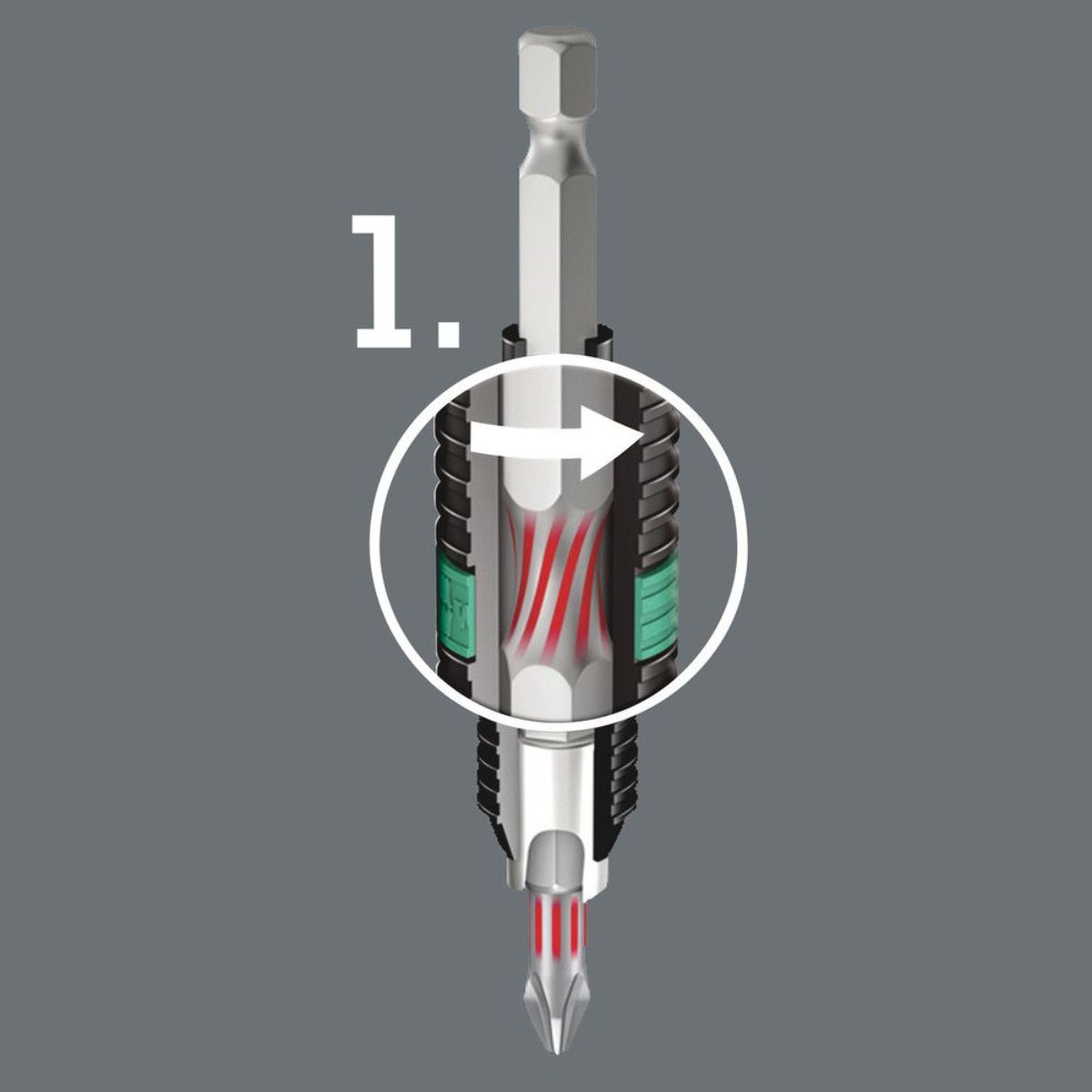 Wera Bit-Check 10 BiTorsion 1, 10-teilig