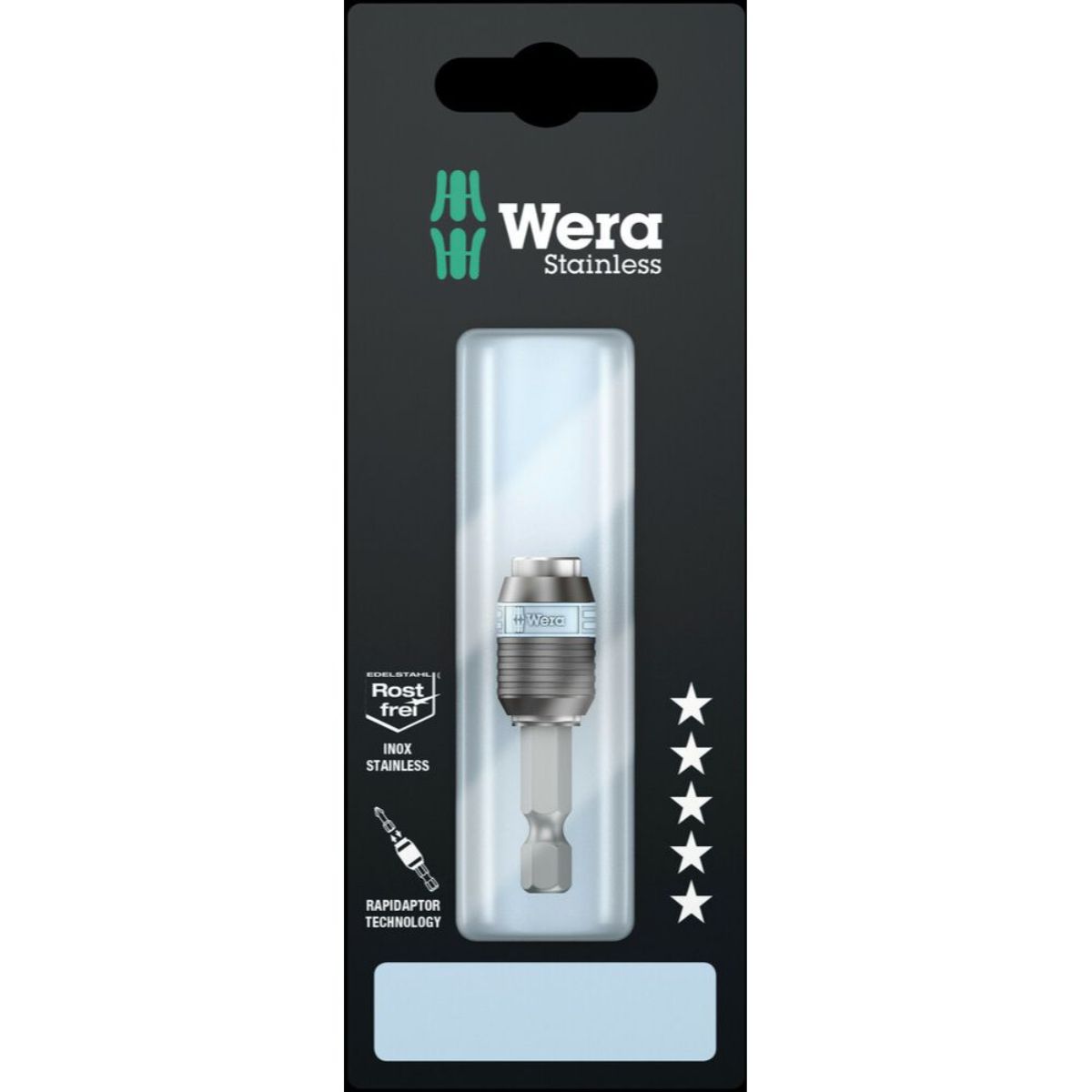 Wera 3888/4/1 K SB Rapidaptor Universalhalter, Edelstahl