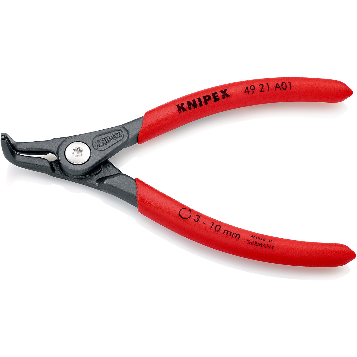 KNIPEX Präzision-Sicherungsringzange angewinkelt