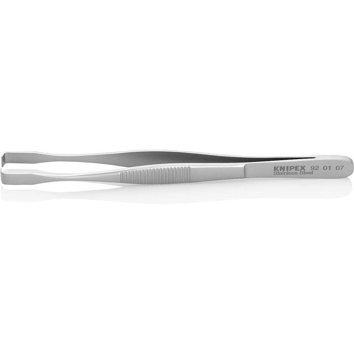 KNIPEX Positionierpinzette Edelstahl angewinkelt