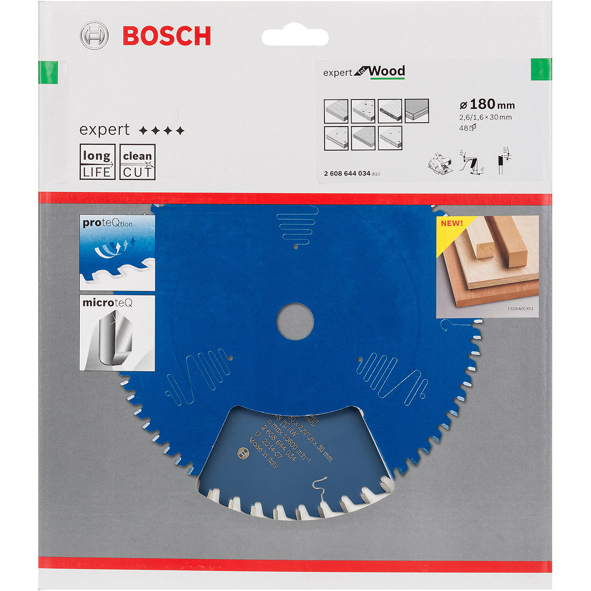 Bosch Kreissägeblatt Expert for Wood ø 180 mm