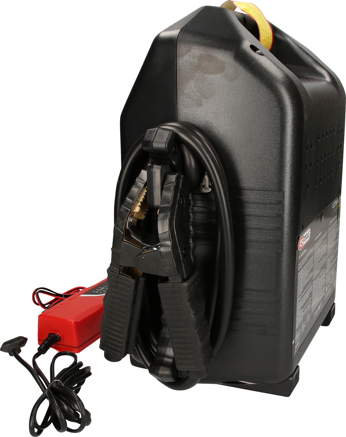 KS Tools 12 V - 24 V Kondensator-Booster - mobiles Starthilfegerät 4700 A - 3700A