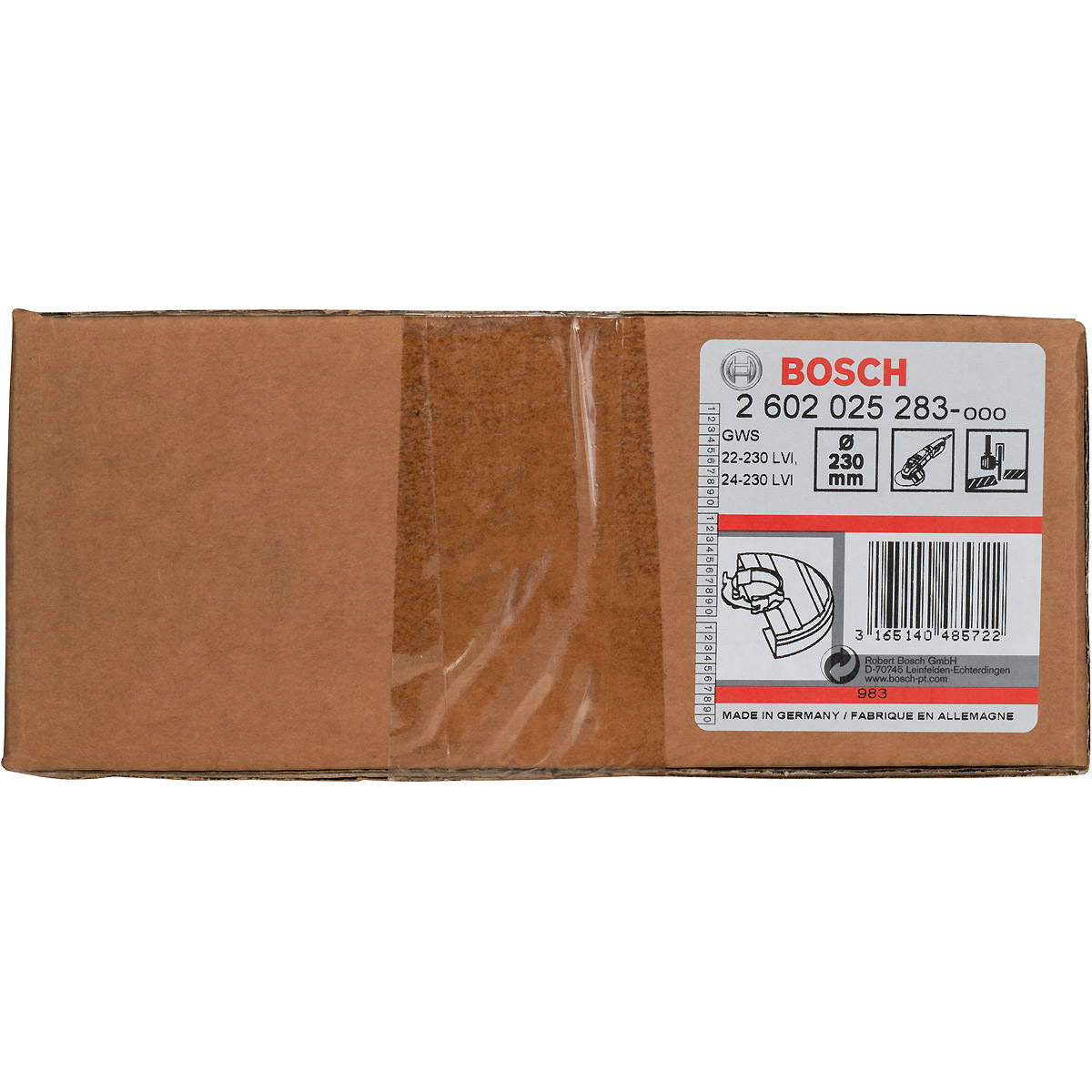 Bosch Schutzhaube mit Deckblech