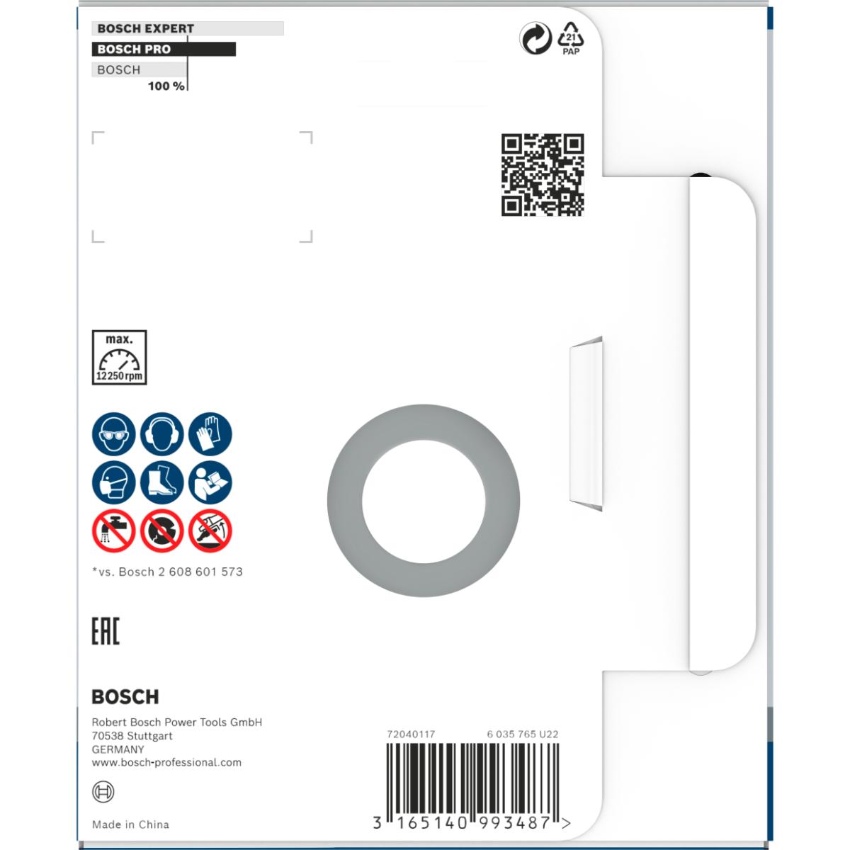Bosch PRO Diamanttopfscheibe Expert for Concrete Hohe Geschwindigkeit 125 x 22,23 x 5 mm