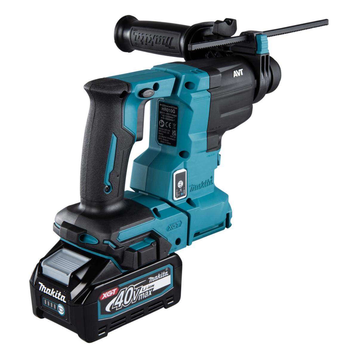 Makita Akku-Kombihammer 40V max. - SDS-PLUS - 2,1 J - 20 mm - HR010GD201