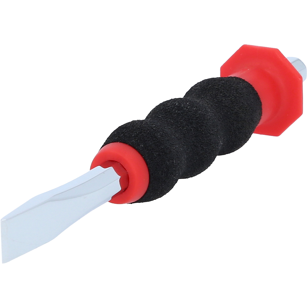 KS Tools Flachmeißel mit Handschutzgriff, 8-kant