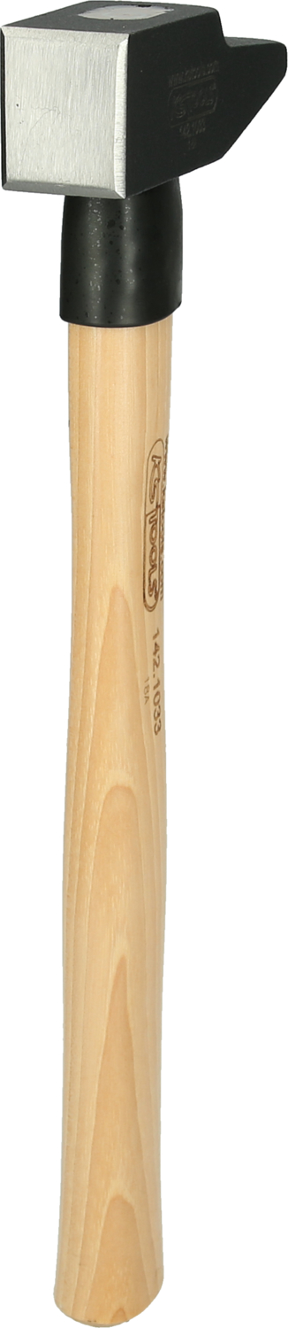 KS Tools Schlosserhammer, Hickory-Stiel, französische Form