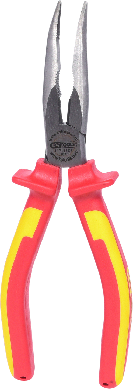 KS Tools ERGOTORQUE VDE Flachrundzange, gebogen