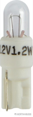 HERTH&BUSS Glühlampe, Instrumentenbeleuchtung, 12 V, 1,2 W, KW2x4,6d