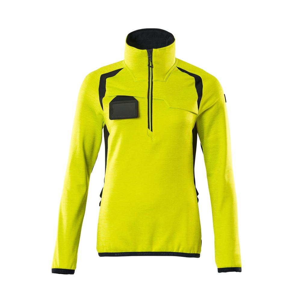 MASCOT Damen Fleecepullover mit kurzem Reißverschluss ACCELERATE SAFE