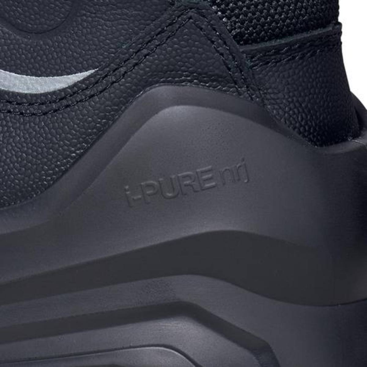 uvex 3 Sicherheitsschuh Reißverschlussstiefel S3L, schwarz