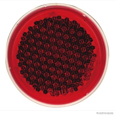 HERTH&BUSS Rückstrahler, 84 mm, rot