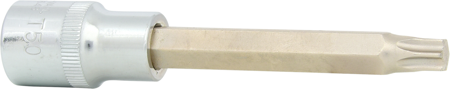 KS Tools 1/2" CHROMEplus Bit-Stecknuss Torx, lang