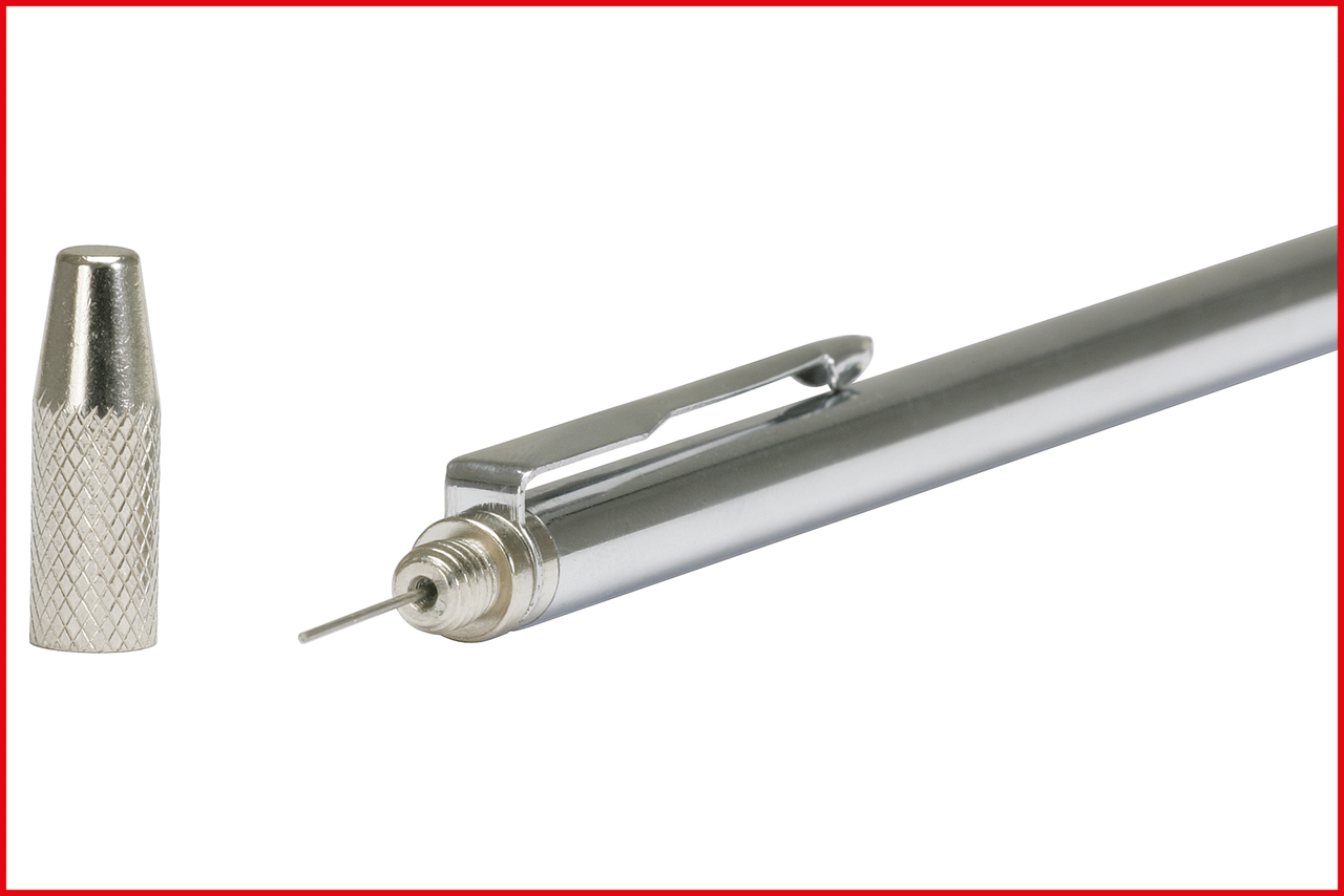 KS Tools 2in1 Teleskop-Magnethalter mit Waschdüsen-Reinigungs- und Einstellwerkzeug, 150-675mm