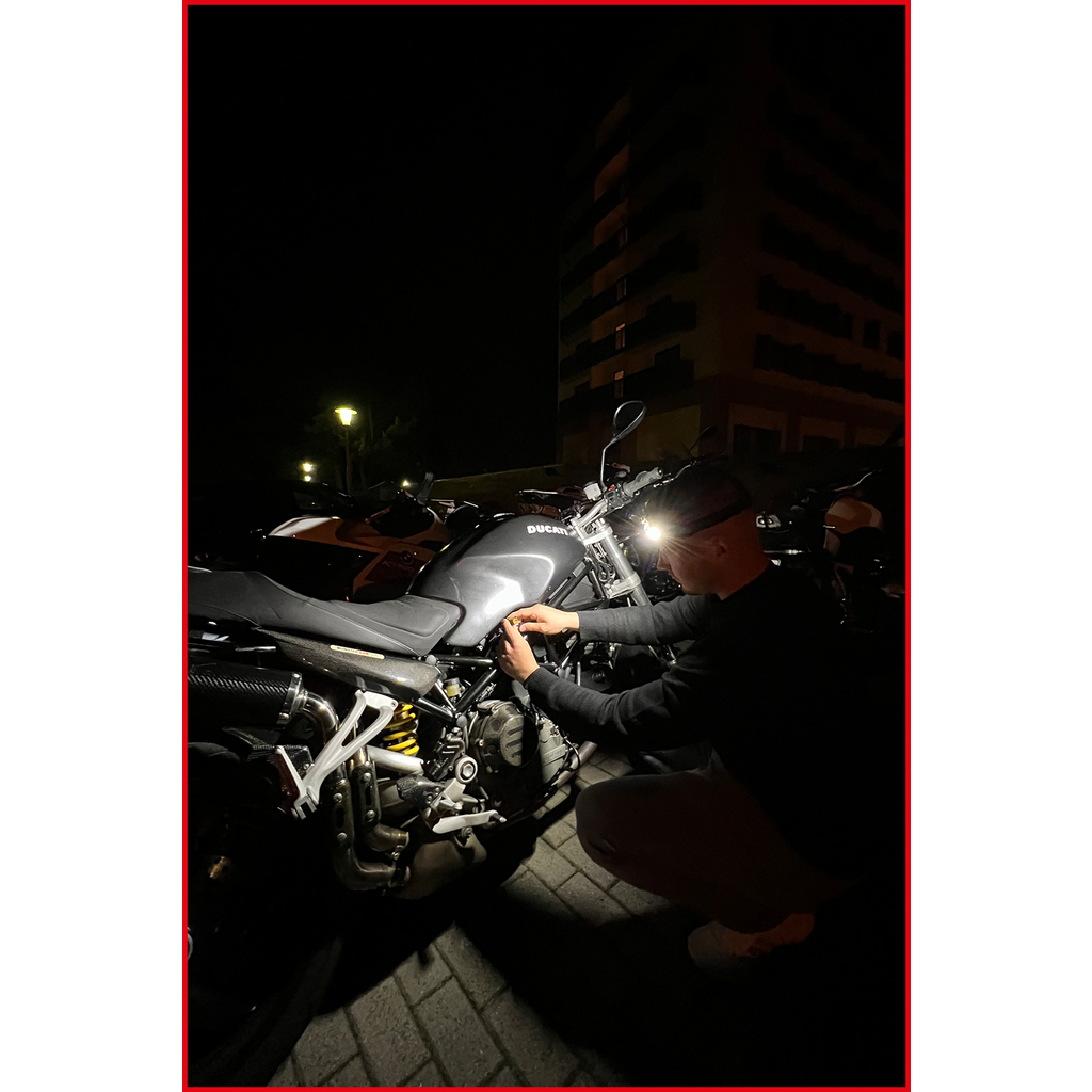 KS Tools 270° Outdoor-Kopflampe mit Bewegungssensor