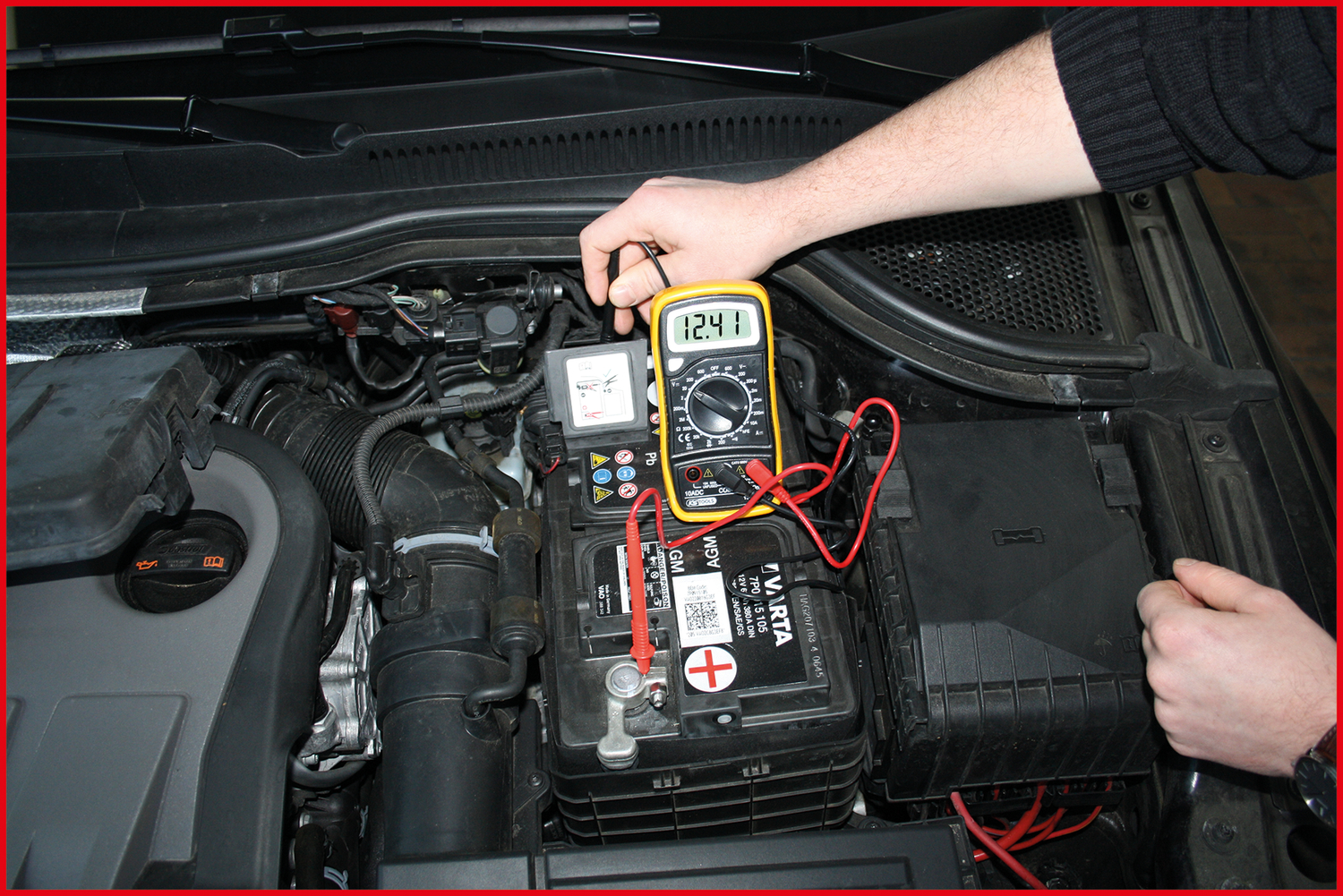KS Tools Digital Multimeter inkl. Prüfspitzen