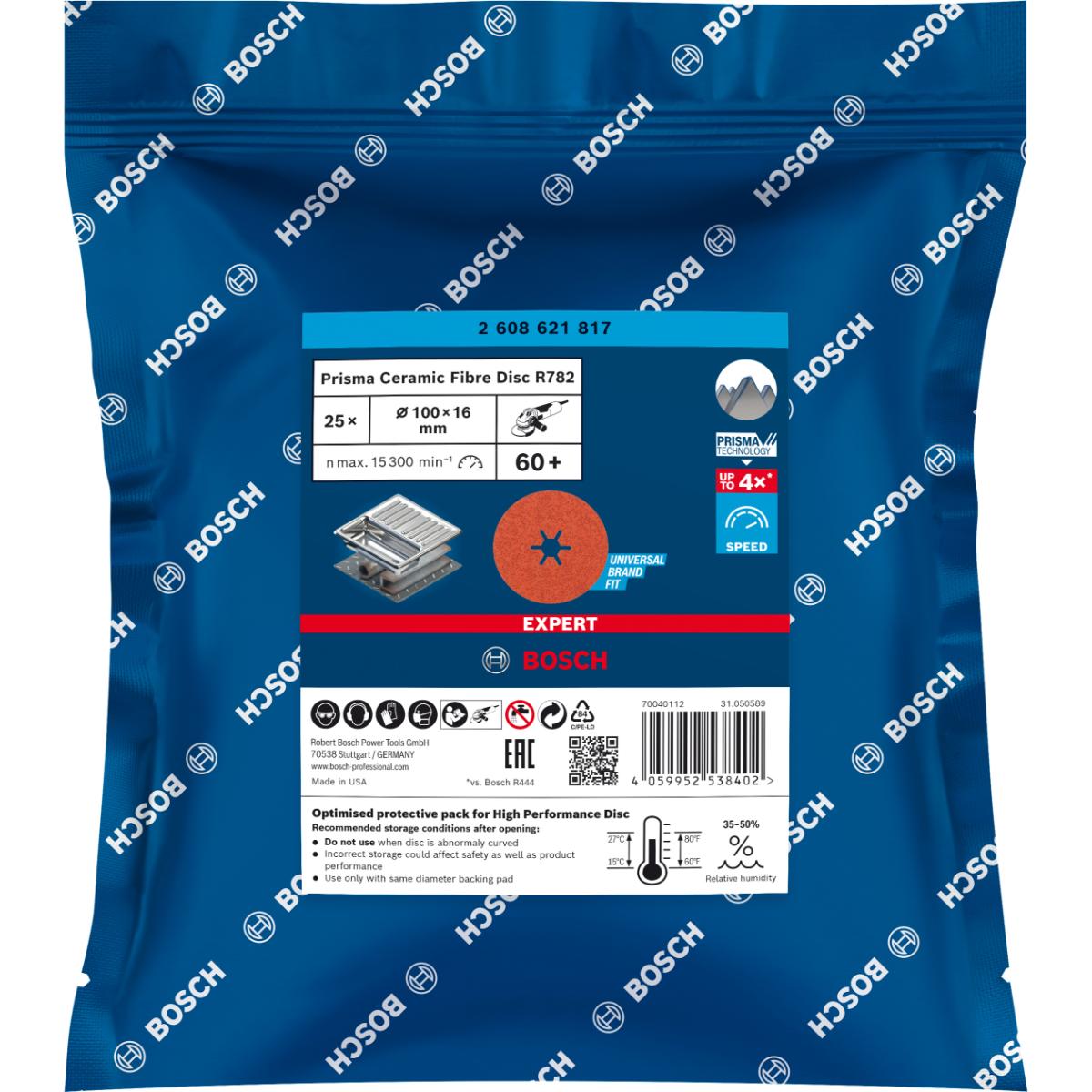 Bosch EXPERT R782 Prisma Ceramic Fiberscheibe