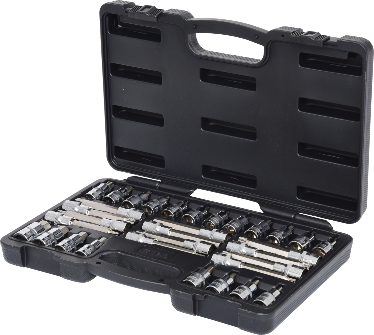 KS Tools 1/2" CHROMEplus Bit-Stecknuss-Satz, 32-tlg
