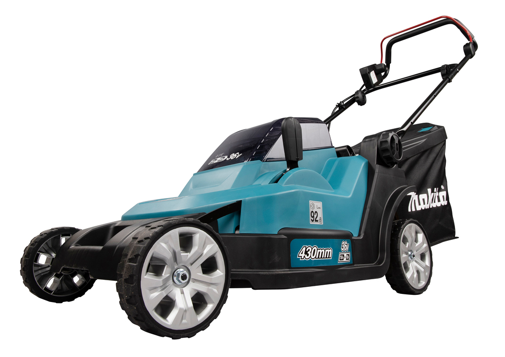 Makita Akku-Rasenmäher 2x18V LXT 43cm Schnittbreite - DLM432PT2