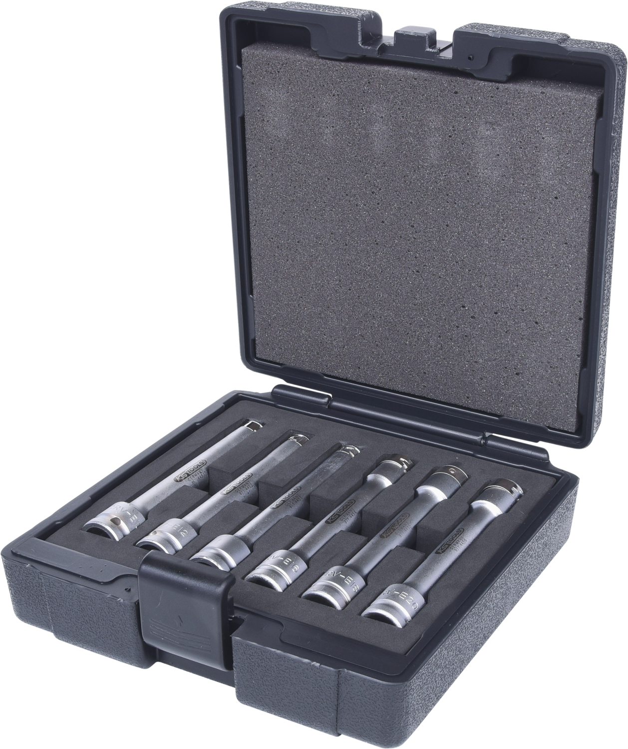 KS Tools 1/2" Torx-E-Stecknuss-Satz, 6-tlg, E10-E20