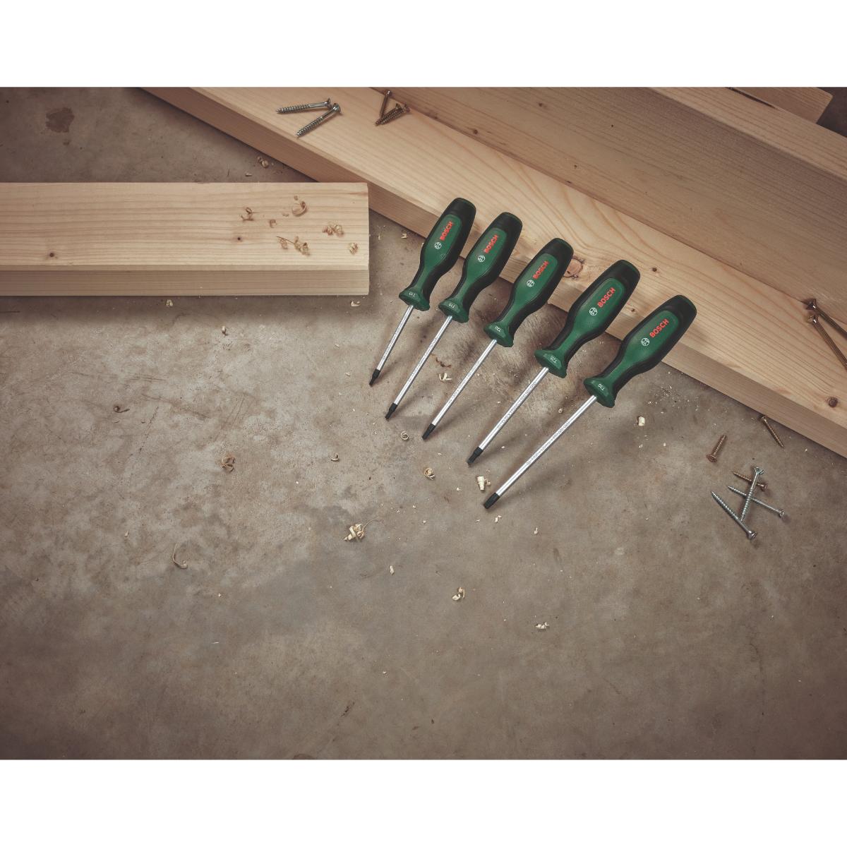 Bosch Torx-Schraubendreher 5-teiliges Set