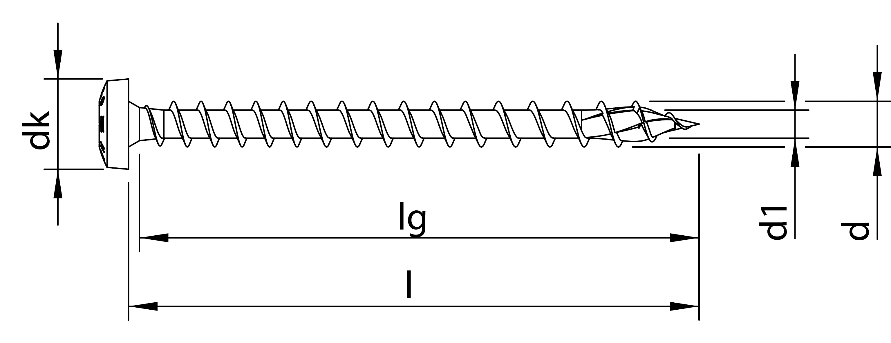 HECO TOPIX-plus, Rundkopf, T-Drive, VVG, A3K