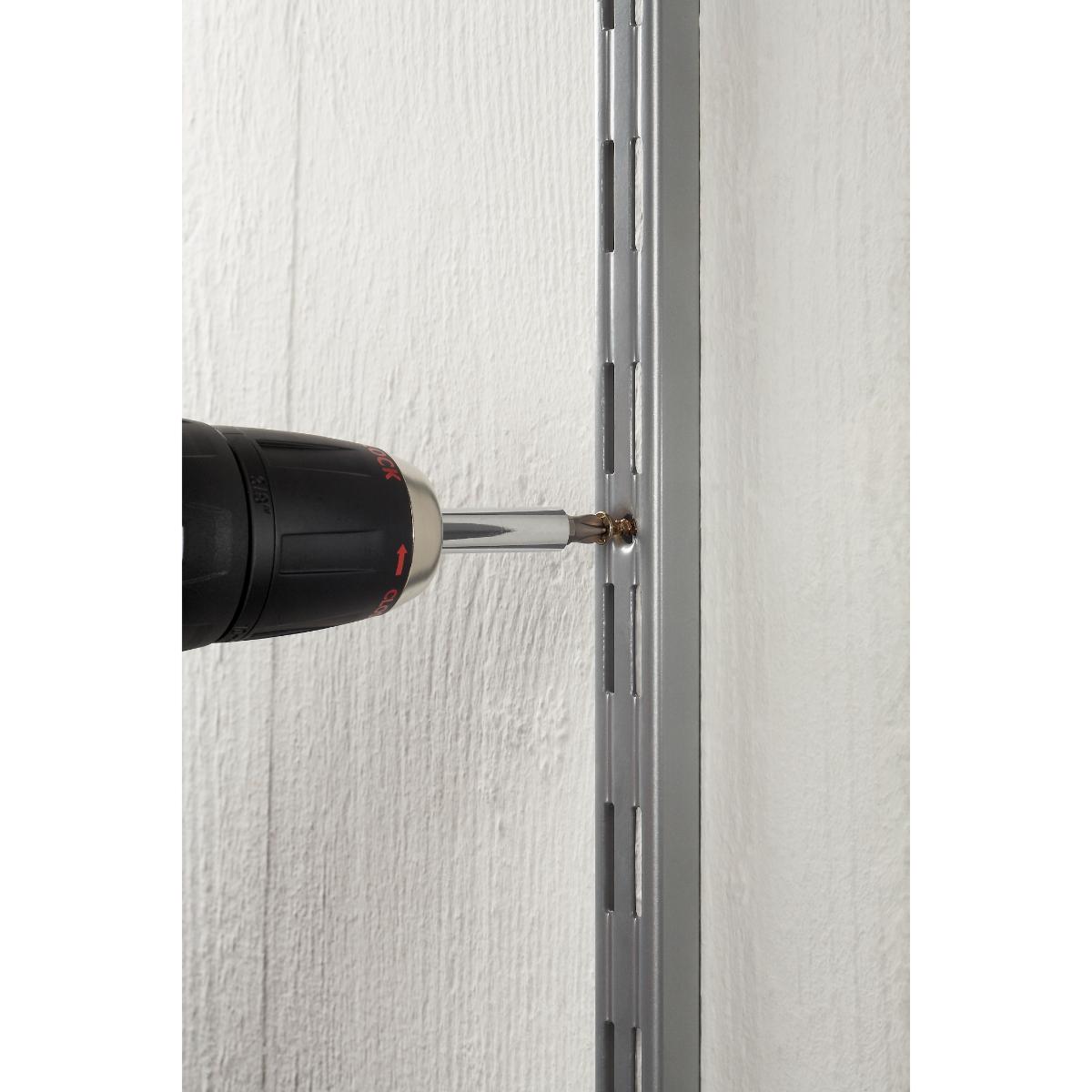 Bosch Schrauberbit-Set Standard, gemischt (S, PH, PZ, HEX, T), 12-tlg.