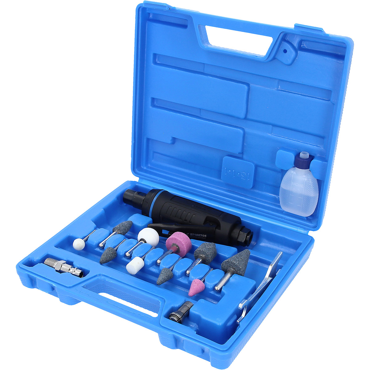 Brilliant Tools Mini Druckluft-Stabschleifer-Satz, 15-tlg