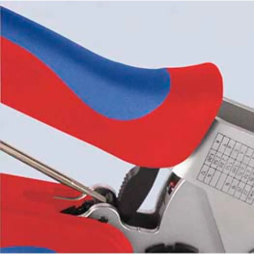 KNIPEX Vierdorncrimpzange für DT-Kontakte 230 mm