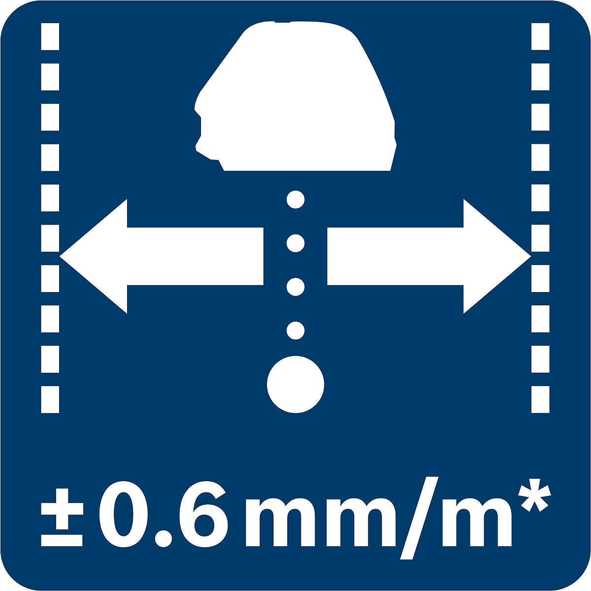 Bosch Linienlaser GLL 3-50, mit Universalhalterung BM 1, L-BOXX
