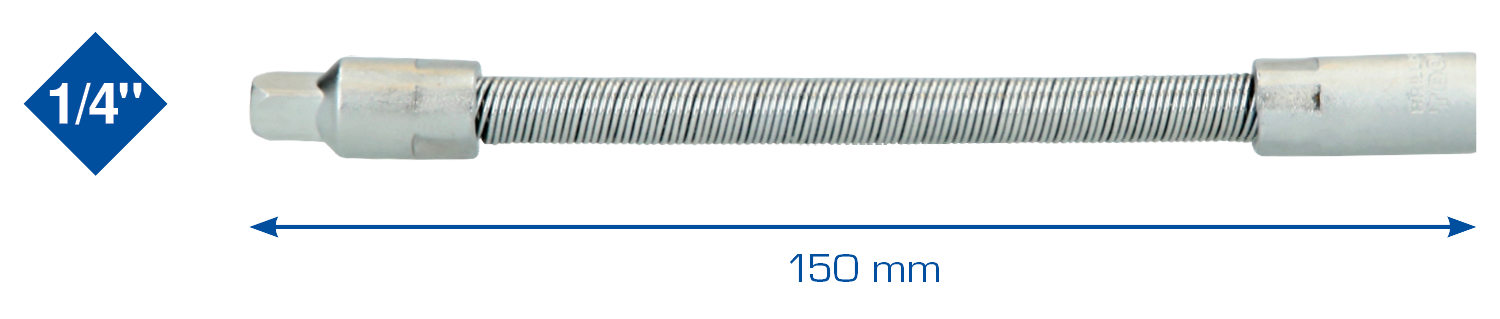 Brilliant Tools 1/4" Flexible Verlängerung - BT020910