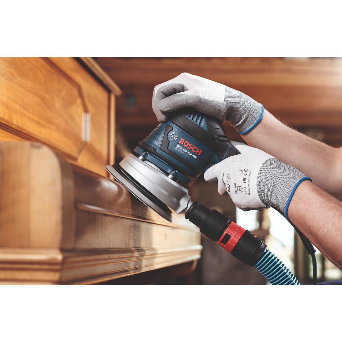 Bosch Schleifrolle J450 Expert for Wood and Paint, 93 mm x 5 m, G100 für Handschleifen