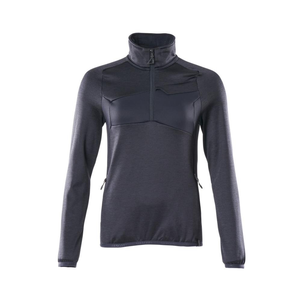 MASCOT Damen Fleecepullover mit kurzem Reißverschluss ACCELERATE