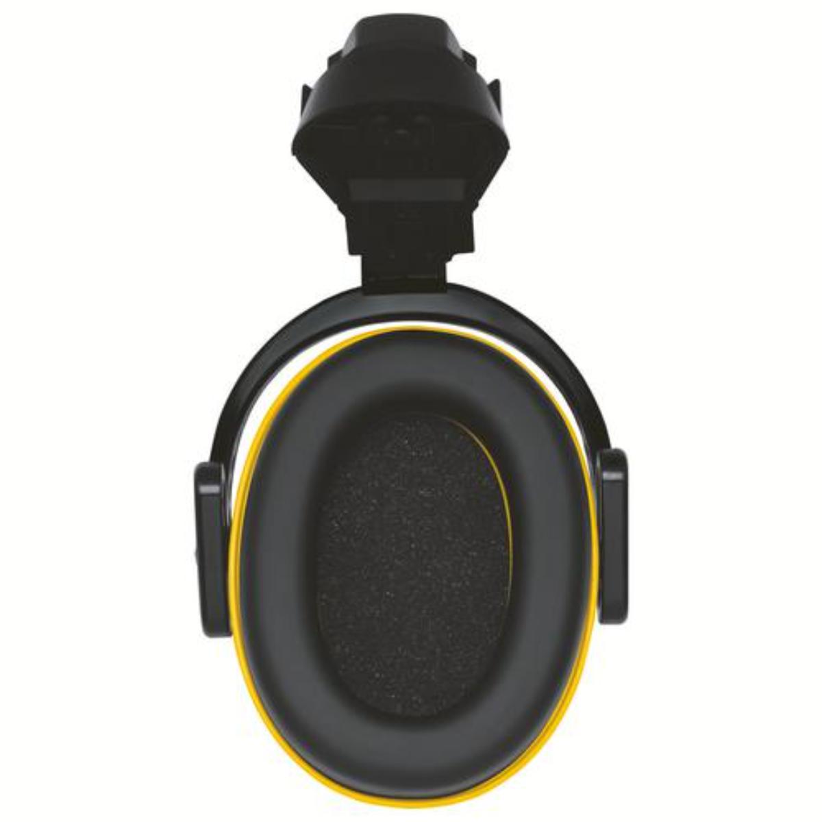 uvex K20H Kapselgehörschutz Helm Gehörschutzkapsel schwarz/ gelb SNR 30 dB