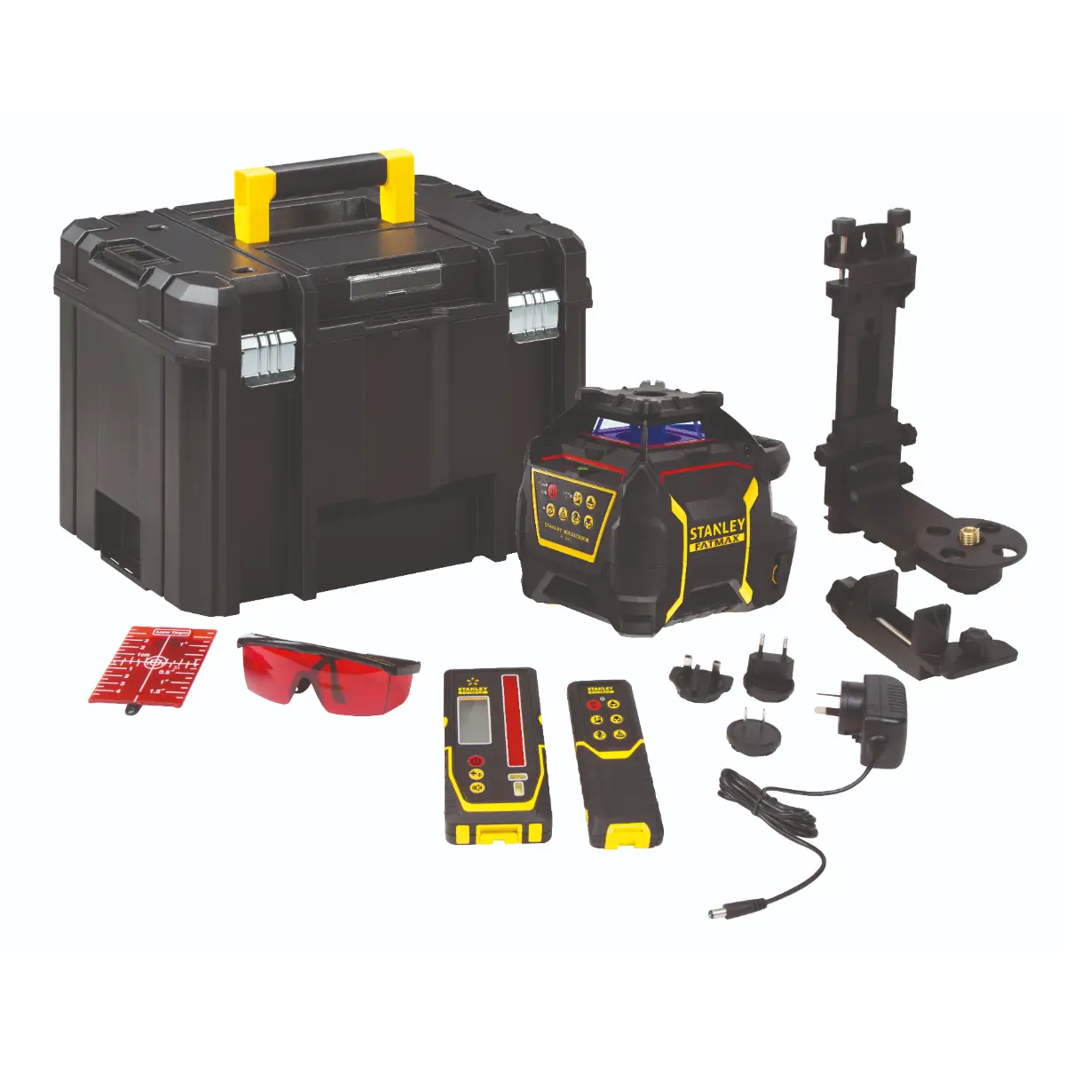 STANLEY FATMAX RL700L Rotationslaser rot (Lithium-Ionen) mit Lotfunktion auf-/abwärts, im PRO-STACK Koffer