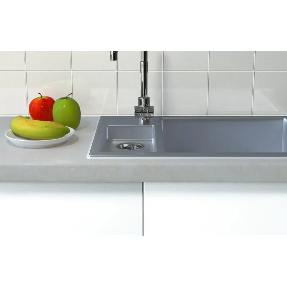 Fischer Sanitärsilikon Sanitary Pro SI (DSSA) fugengrau 310 ml