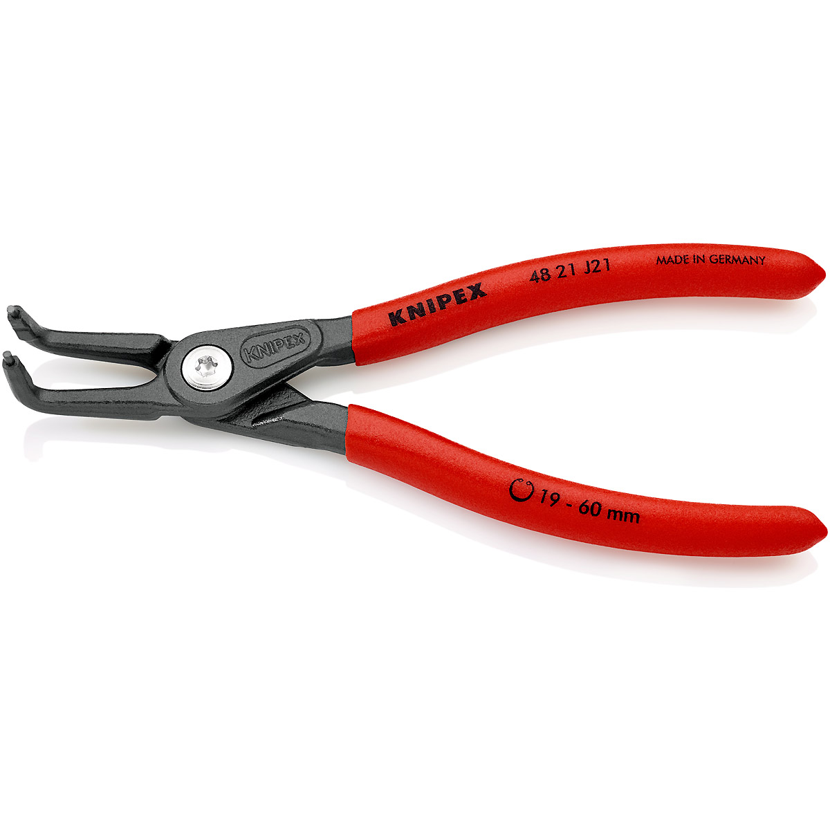 KNIPEX Präzision-Sicherungsringzange angewinkelt