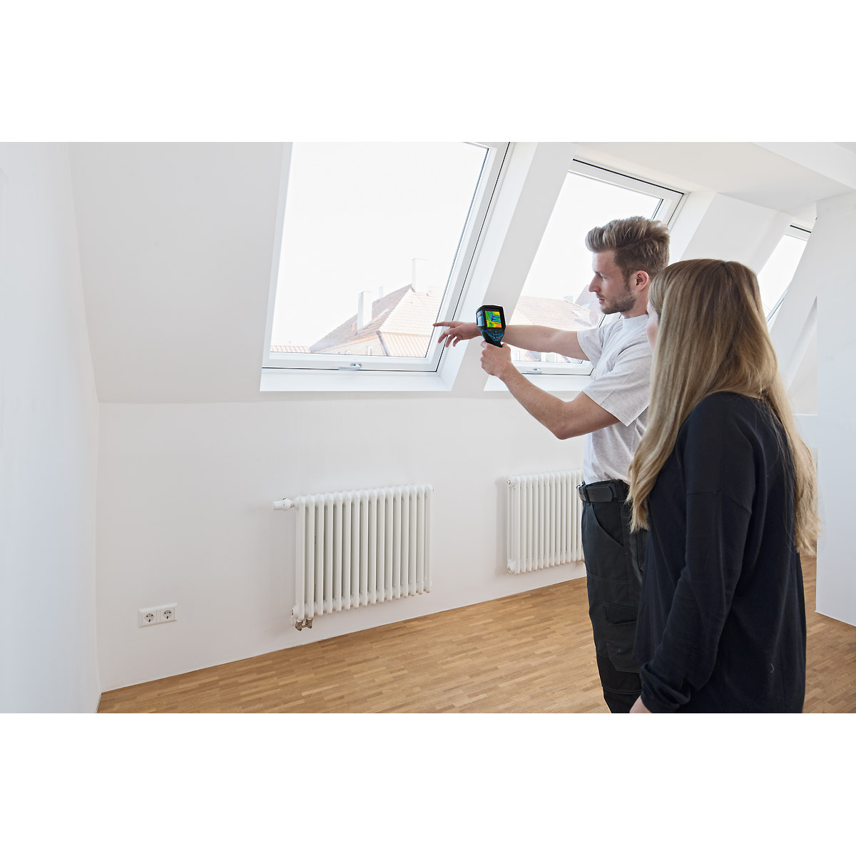 Bosch Wärmebildkamera GTC 400 C, mit 1 x 1,5 Li-Ion Akku, L-BOXX