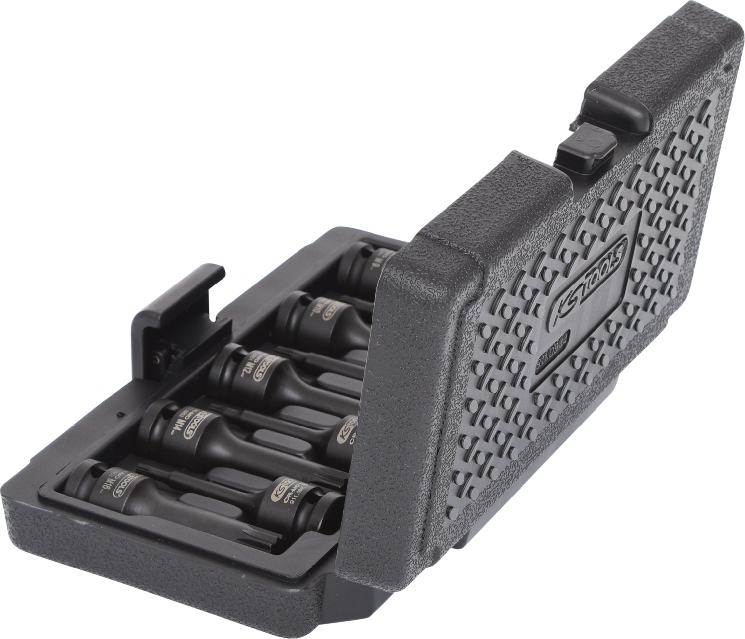 KS Tools 1/2" Kraft-Bit-Stecknuss-Satz Vielzahn, 9-tlg
