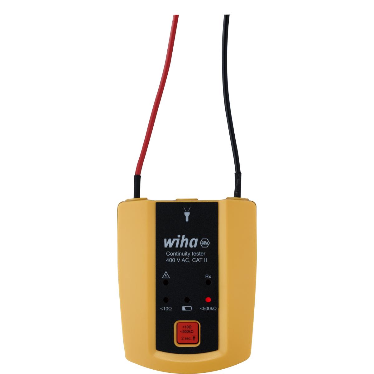 Wiha Durchgangsprüfer bis 400 V AC, CAT II mit 2x AAA-Batterien