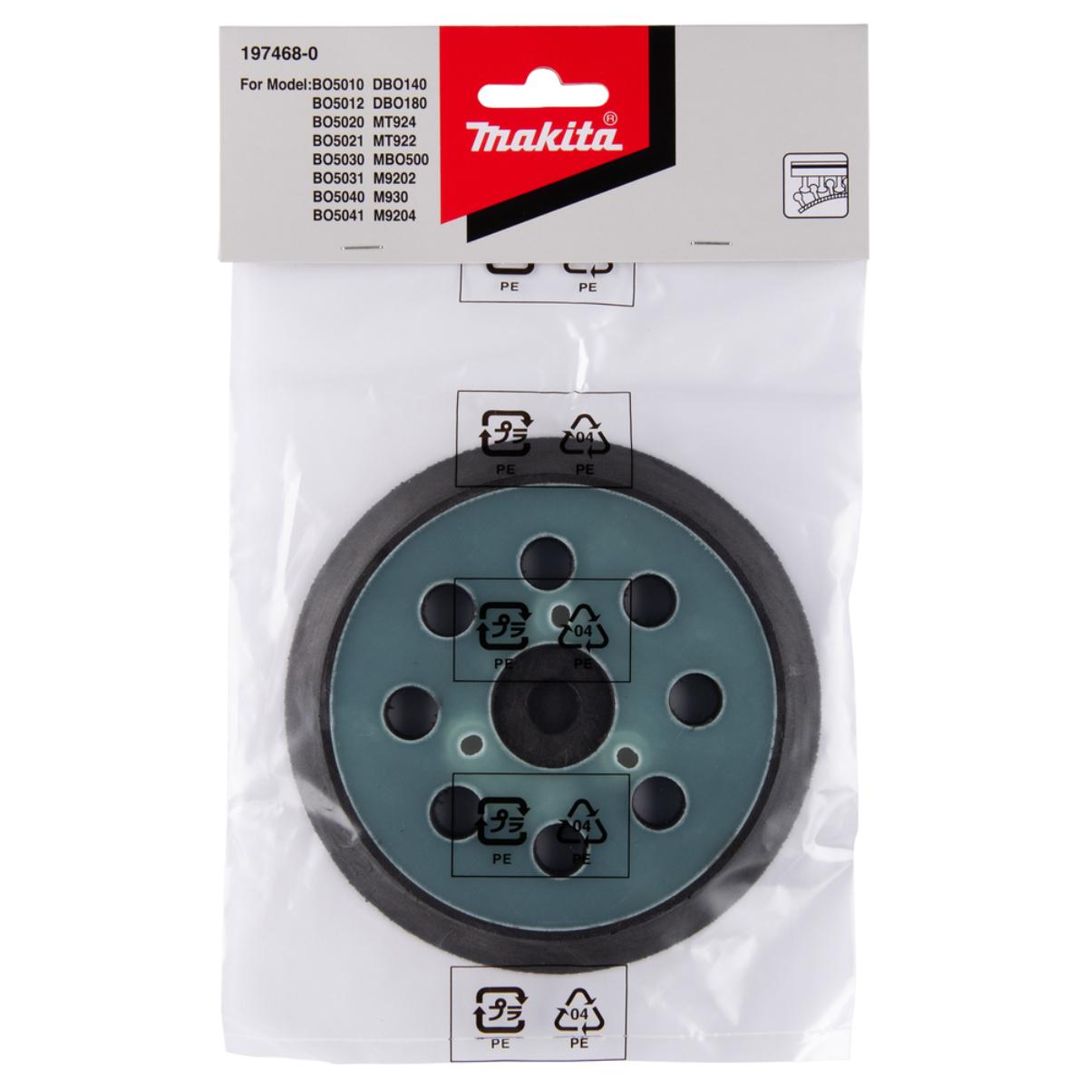 Makita Schleifteller Standard Ø 125 mm - Klett - 197468-0