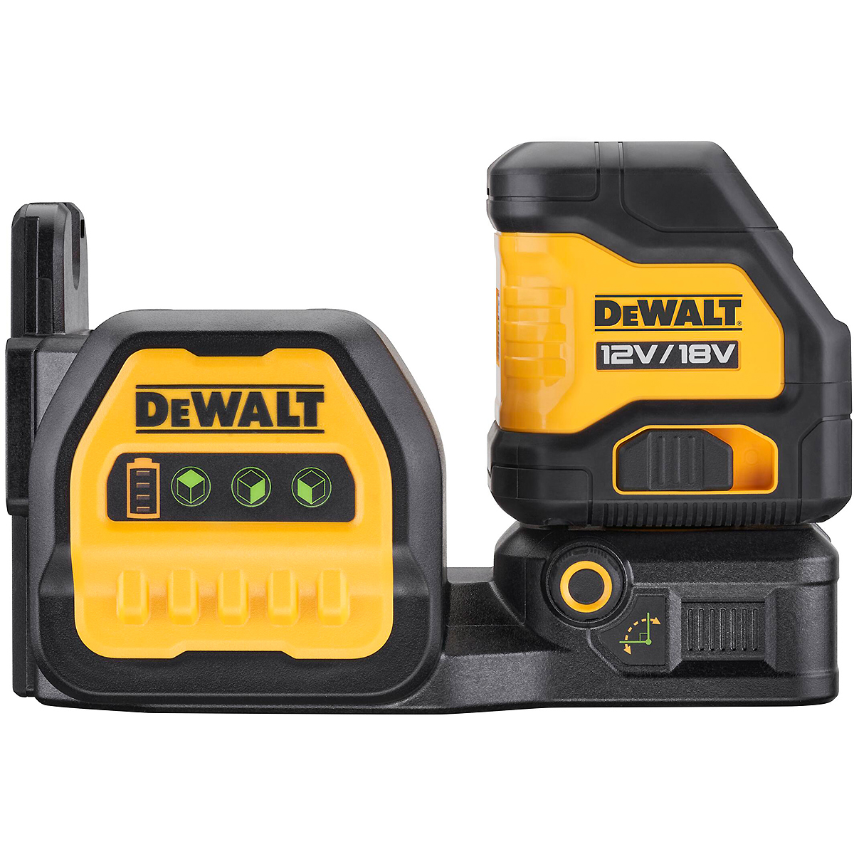 DEWALT Akku-Kreuzlinienlaser grün 18V Basisversion