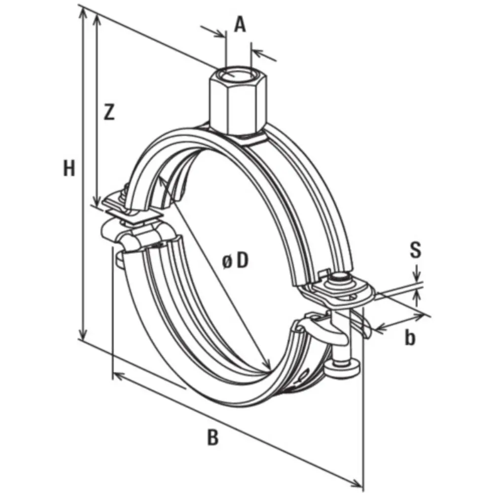 Fischer Rohrschelle FRS Plus 2" E