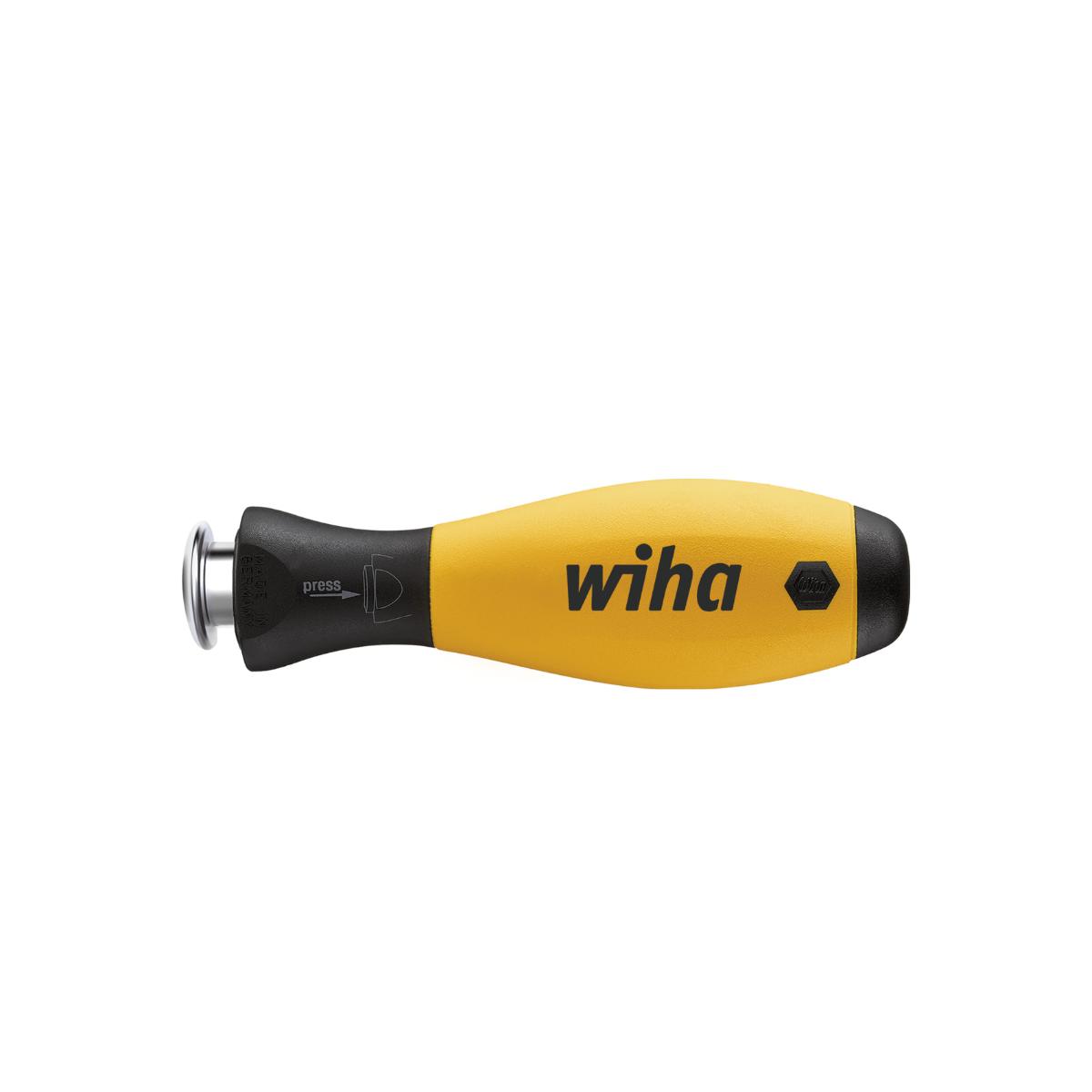 Wiha Schraubendrehergriff SoftFinish -telescopic ESD für SYSTEM 6 Wechselklinge