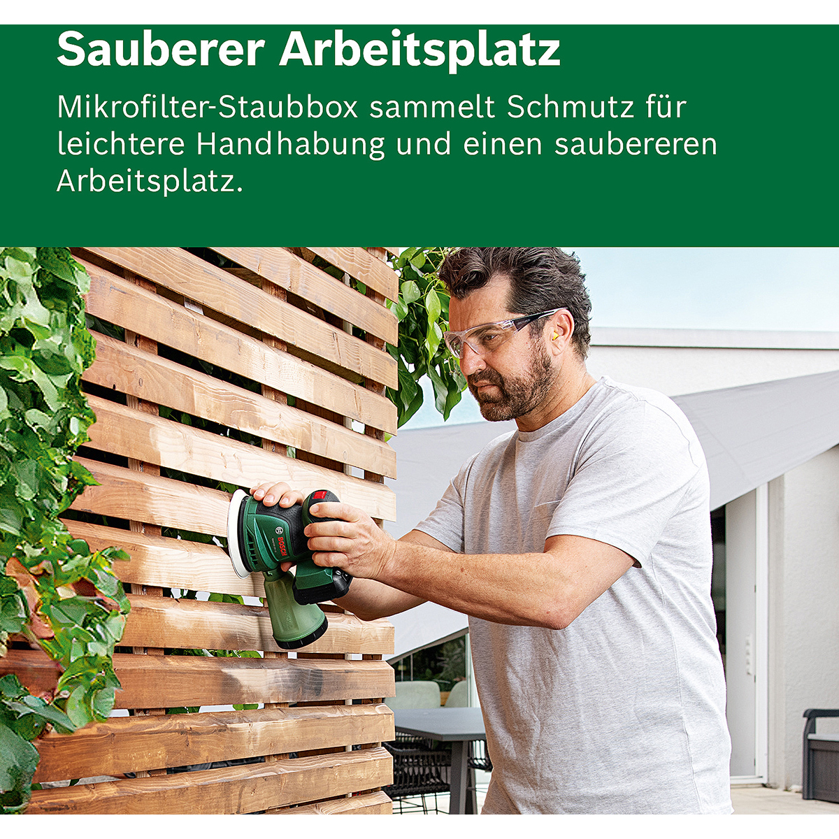Bosch Akku-Exzenterschleifer EasyOrbit 18V-10
