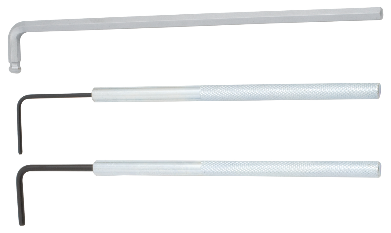 KS Tools Spannrollen-Schlüssel-Satz für 2,0 TDI PD Motoren für VAG, 3-tlg