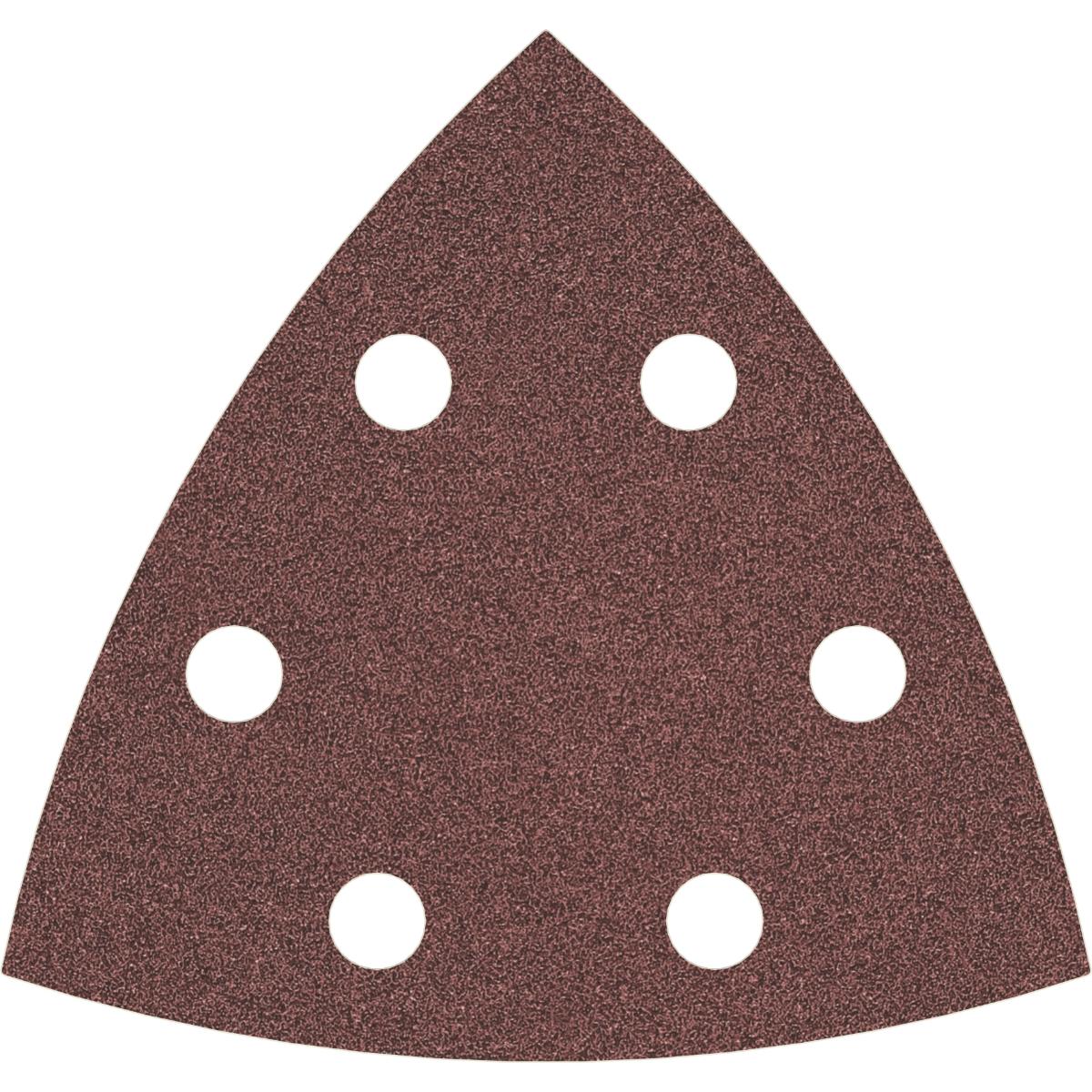 Bosch PRO Schleifblatt F460 Best for Wood and Paint, 93 mm, 80, 5er-Pack