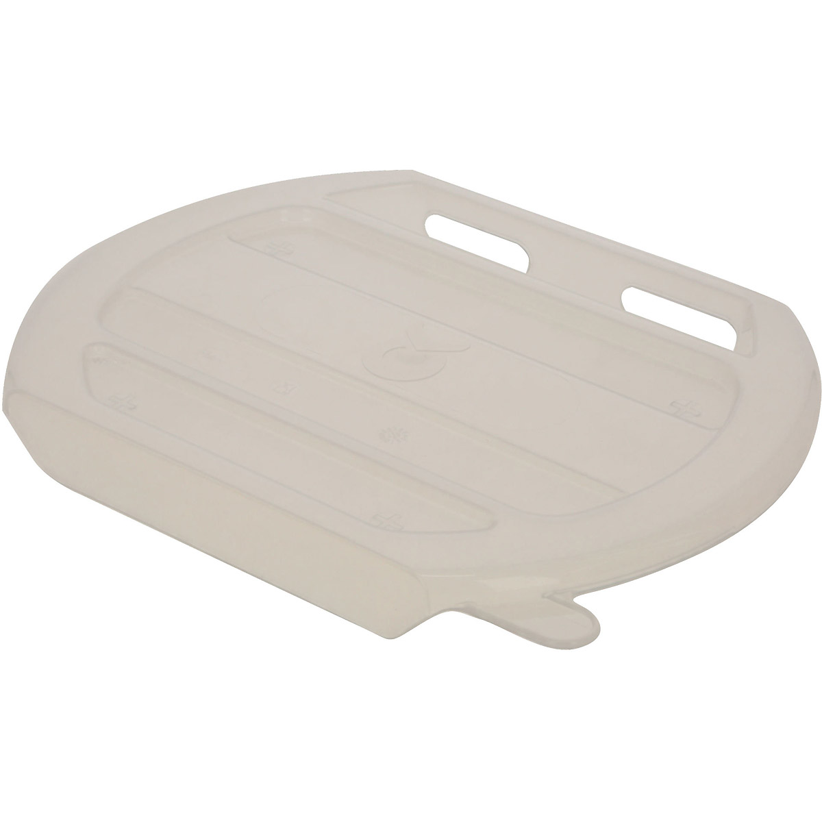 Kerbl Deckel MilkGuard für Tränkeeimer, weiß transparent