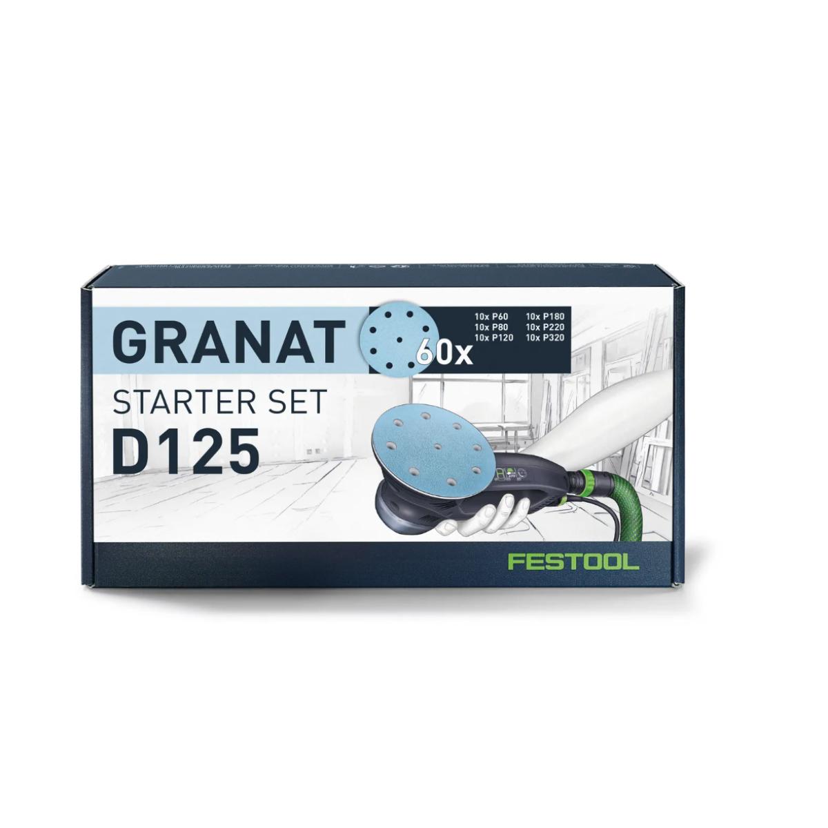 Festool Schleifmittel Granat D125 GR-Set